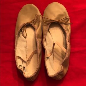 Dance Ballet flats, pink, original package size10C